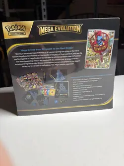 Pokemon TCG: Mega Evolutions Factory Sealed Elite Trainer Box Mega Lucario - Image 3