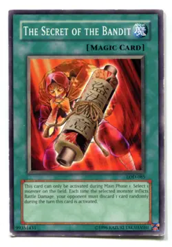 Yu-Gi-Oh! PLAYED/POOR The Secret of the Bandit COM englisch Geheimnis des Bandit - Image 1