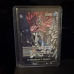 One Piece TCG St. Ethanbaron V. Nusjuro Alt Art OP13-080 Carrying On His Will - Image 1