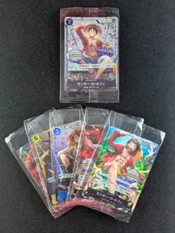 2025 One Piece TS-01 Mini Tin Pack Set Vol.1 Promo Lot LUFFY/PORTGAS D. ACE (B) - Image 1
