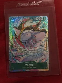 Megalo EB04-018 R ALT ART The Azure Sea's Seven ENGLISH OP14 One Piece English - Image 1