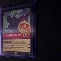Disney Lorcana The Headless Horseman Terror of Sleepy Hollow 125/204 Regular Ch… - Image 2