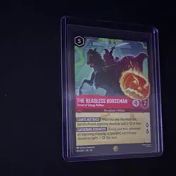 Disney Lorcana The Headless Horseman Terror of Sleepy Hollow 125/204 Regular Ch… - Image 3