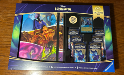 Disney Lorcana First Chapter Collector Set Costco Exclusive SEALED Promo - Image 1