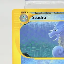 Seadra 58/147 Pokemon Aquapolis Uncommon Non‑Holo Pokemon Card Vintage NM - Image 2
