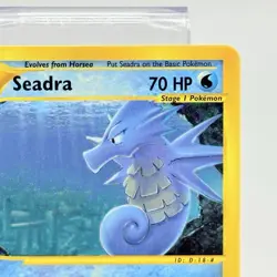Seadra 58/147 Pokemon Aquapolis Uncommon Non‑Holo Pokemon Card Vintage NM - Image 3