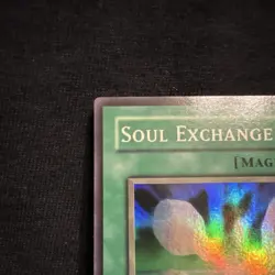 Yu-Gi-Oh! TCG Soul Exchange Holo Spell Card SDY-041 Starter Deck Yugi 1996 - Image 2