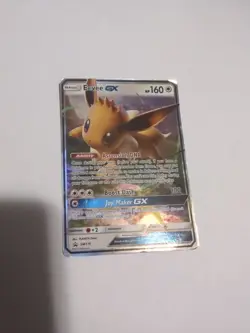 Pokemon Eevee GX SM175 Sun & Moon Black Star Promo Holo Card LP - Image 1