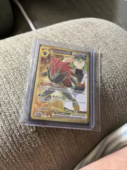 Pokemon TCG N's Zoroark EX Hyper Rare Card 189/159 Sv09: Journey Together - Image 1