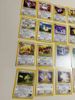 Pokemon OG 20 Card Bulk Lot NO DUPLICATES LP-NM RARE WOTC Vintage Original a - Image 3