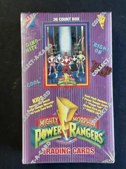 1994 Collect-A-Card Mighty Morphin Power Rangers Trading Cards Box Sealed - Image 1