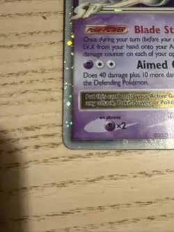 Gallade E4 LV.X 106/111 Platinum Rising Rivals Pokemon Card Holo Foil Rare LP - Image 2