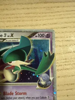 Gallade E4 LV.X 106/111 Platinum Rising Rivals Pokemon Card Holo Foil Rare LP - Image 4