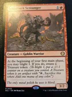 Scuzzback Scrounger 0153 Rare Lorwyn Eclipsed Magic: The Gathering - Image 1