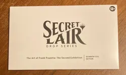 MTG Secret Lair Art of Frank Frazetta The Second Exhibition Foil Edition - New - Image 1