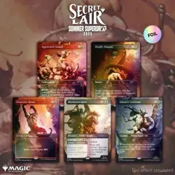 MTG Secret Lair Art of Frank Frazetta The Second Exhibition Foil Edition - New - Image 3