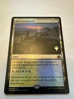 Foil Deserted Beach R Promo Pack: Innistrad: Midnight Hunt 260 NM - Image 3