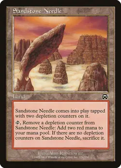 Sandstone Needle, Mercadian Masques , #326 MTG - Image 1