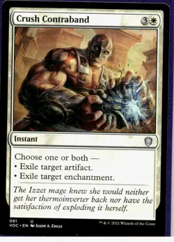Crush Contraband, Commander: Innistrad: Crimson Vow #81 MTG - Image 1