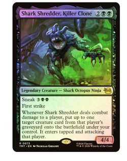 Shark Shredder, Killer Clone - Foil Teenage Mutant Ninja Turtles MTG - Image 1