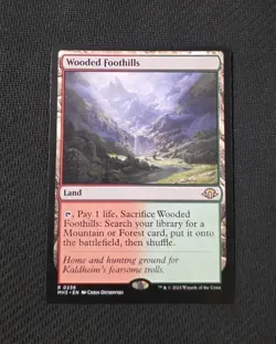 Wooded Foothills 236 Modern Horizons 3 MTG LP - Image 1