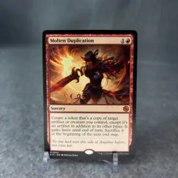 Molten Duplication Outlaws of Thunder Junction: the Big Score Regular 0014 NM - Image 1