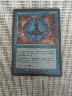 MTG Modern Horizons 2 Force of Negation Retro Frame Foil Etched - Image 1