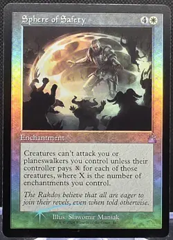 Sphere of Safety #447 Ravnica Remastered Retro Frame Foil Uncommon - Image 1