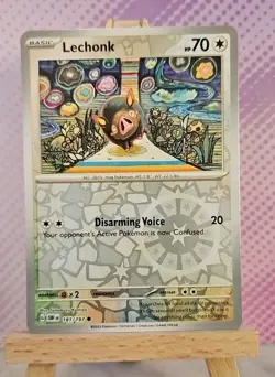 Pokemon TCG: Lechonk (Reverse Holo) 181/197 - Obsidian Flames - NM Condition - Image 1