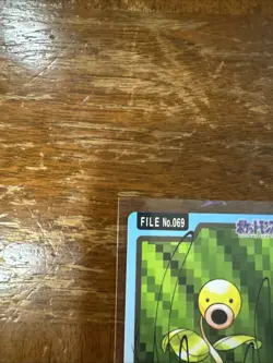 Bellsprout 069 Pokemon Card Carddass Japanese BANDAI Nintendo Japan 1997 - Image 2