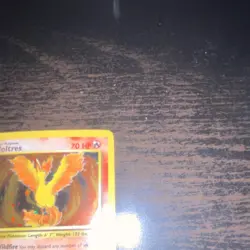 Pokemon Moltres 70 HP Holo Rare Fossil Unlimited 12/62 1999 TCG Card - Image 3