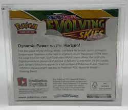 Pokemon TCG Sword & Shield Evolving Skies Booster Box w/ Acrylic Case - Image 3