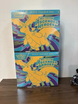 LOT OF 2 Pokemon Ascended Heroes Elite Trainer Box ETB NEW SEALED INHAND FAST 📦 - Image 1