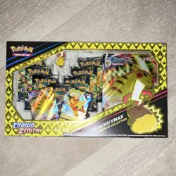 Pokemon TCG Pikachu VMAX Crown Zenith Premium Collection Box English - Image 1