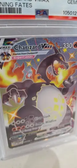 Pokemon - Charizard VMax- Full Art Holo SV107/SV122 - Shining Fates - PSA 10 - Image 2