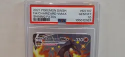 Pokemon - Charizard VMax- Full Art Holo SV107/SV122 - Shining Fates - PSA 10 - Image 4