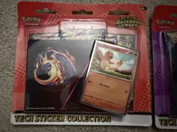 Lot Of (2) Pokemon TCG Ascended Heroes Tech Sticker Collection Factory Sealed - Image 2