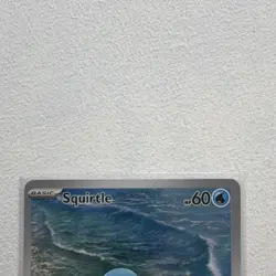 Pokemon Squirtle Illustration Rare Full Art Holo Scarlet & Violet 151 170/165 - Image 3