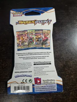 Pokemon XY Breakpoint Sleeved Booster Pack Factory Sealed - Image 2