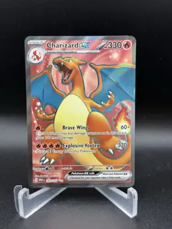 Pokemon Charizard EX S&V: 151 Ultra Rare 183/165 NM In Hand & Ready To Ship!!! - Image 1