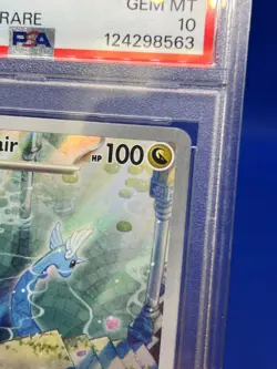 Pokemon Scarlet & Violet 151 Dragonair #181 181/165 Illustration Rare IR PSA 10 - Image 3