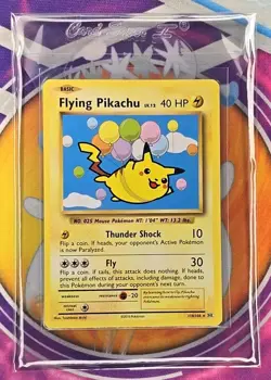🔥Flying Pikachu 2016 Pokemon XY Evolutions #110/108 Rare Secret👍📈 - Image 3
