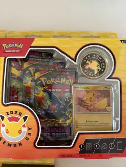 Pokemon TCG Pokemon Day 2026 Collection Box New Sealed X3 Boxes Rare 🔥Pikachu - Image 3