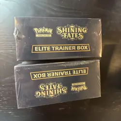 🔥LOT OF 2 Pokemon TCG Shining Fates Elite Trainer Box ETB Factory Sealed New!🔥 - Image 5