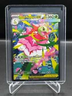 POKEMON! ASCENDED HEROES! MEGA MEGANIUM EX! SPECIAL ILLUSTRATION RARE! 272/217 - Image 1