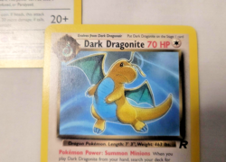 2000 Pokemon Evolution Lot Dratini, Dark Dragonair, & Dragonite Team Rocket LP! - Image 4
