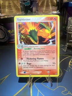 Pokemon Typhlosion Holo 2006 034 MP Crystal Guardians Secret Rare - Image 1