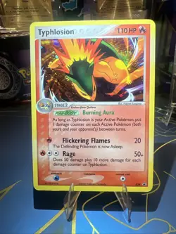 Pokemon Typhlosion Holo 2006 034 MP Crystal Guardians Secret Rare - Image 2