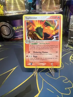 Pokemon Typhlosion Holo 2006 034 MP Crystal Guardians Secret Rare - Image 3