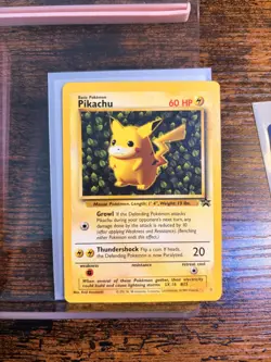 Pokemon TCG Pikachu Black Star Promo Lot; #1, #27 & SM81 LP/MP. Free Shipping! - Image 4